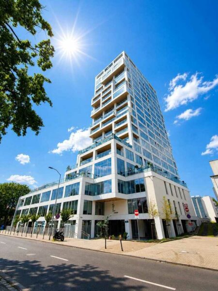 2 pok. apartament w Sky Garden! Stan deweloperski!