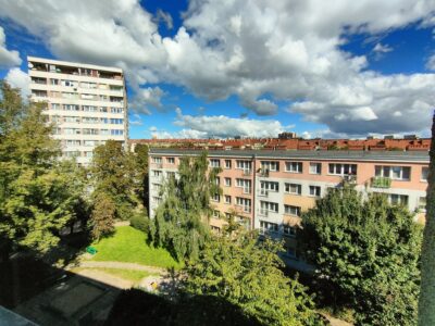 2 pokoje 46 m² z osobną kuchnią