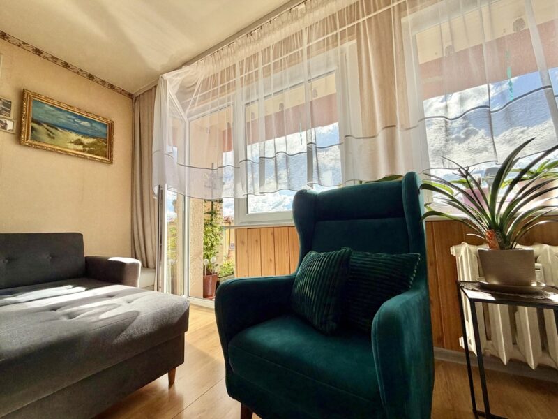 Komfortowe mieszkanie 3 pokojowe z balkonem