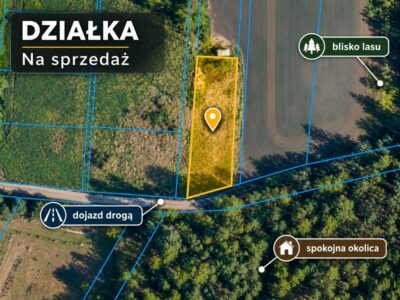 Działka 1000 m² – 6 km od Pobierowa!