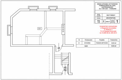 Lokal z potencjałem na mieszkanie – 86 m² | Al. Gryfa | STARGARD