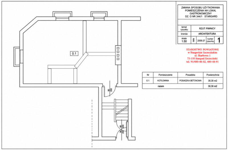 Lokal z potencjałem na mieszkanie – 86 m² | Al. Gryfa | STARGARD