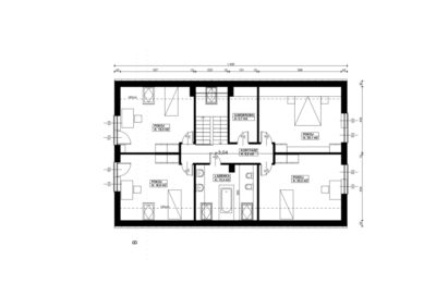 Działka 900 m² |projekt domu 227,66 m² | Szczecin Płonia