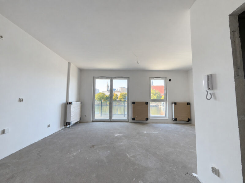 Kawalerka 31,95 m² z balkonem i widokiem na Odrę | Szczecin