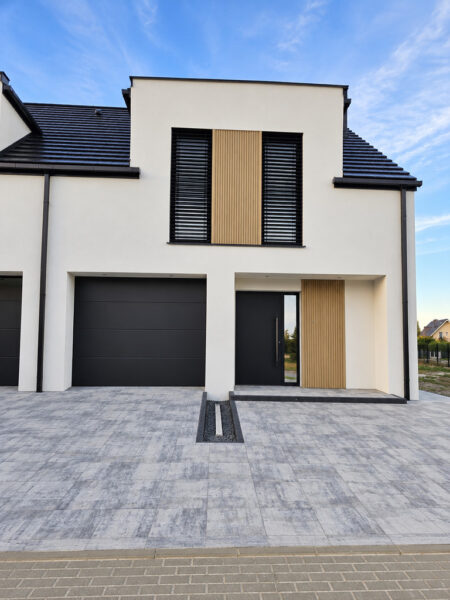 Bliźniak dom 135 m² w Warzymicach | garaż