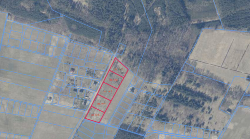 Miękowo | Duża działka przy lesie – 3 980 m² | 796 000 zł