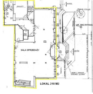 Lokal 240 m² w centrum Szczecina