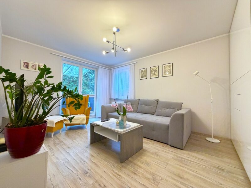 2 Pokoje/ Świetny Standard- Balkon- Piwnica - PARTER