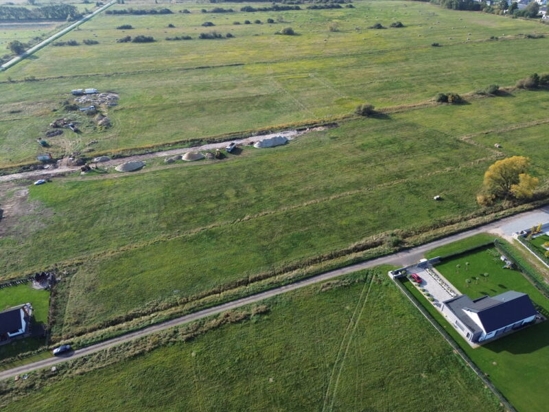 Działka 1031m2 Dobra wydane WZ+badania geologiczne