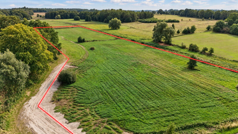 Działka Radzanek, gm. Maszewo, wydane WZ !!! 3,3ha