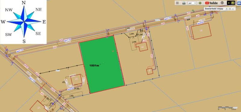 Działka budowlana Nowe Warpno - Miroszewo