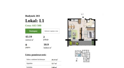 Apartament 200m od morza! wykończony pod klucz!