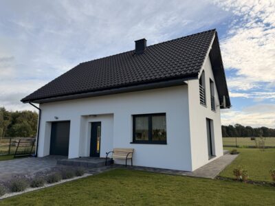 Nowy dom z garażem | 650 m² działki | Niedźwiedź