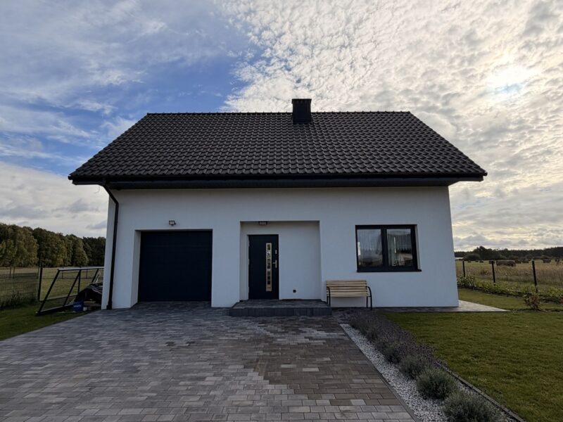 Nowy dom z garażem | 650 m² działki | Niedźwiedź