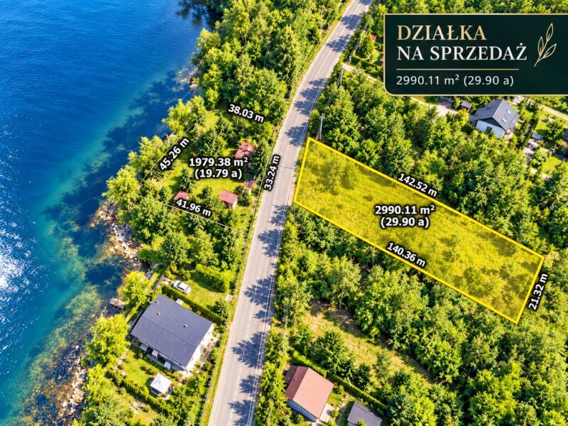 Widuchowa, działka 3000 m2 z widokiem na Odrę !