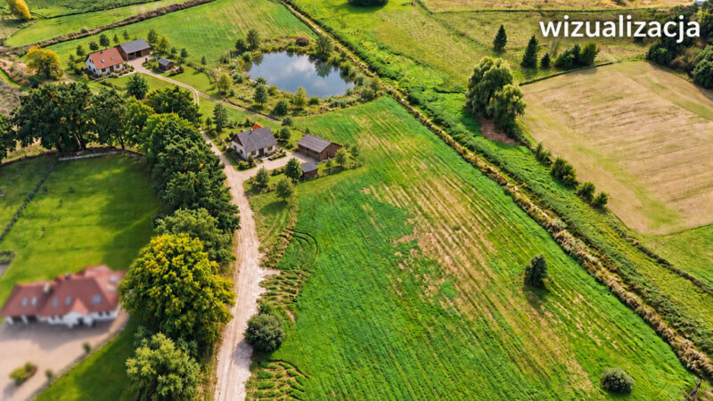 Działka Radzanek, gm. Maszewo, wydane WZ !!! 3,3ha