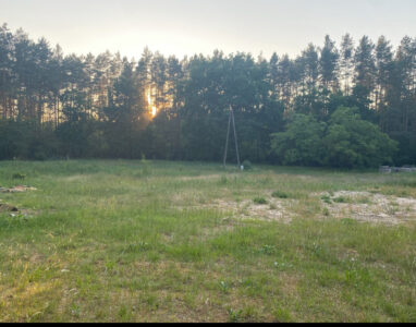 TRZEBIEŻ DZIAŁKA 1952m2 OTOCZONA LASEM