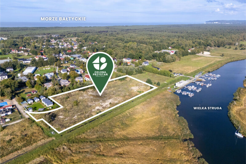 Świnoujście-Zielona Przystań-1,9ha-40 domków