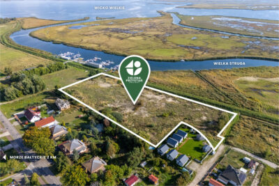 Świnoujście-Zielona Przystań-1,9ha-40 domków
