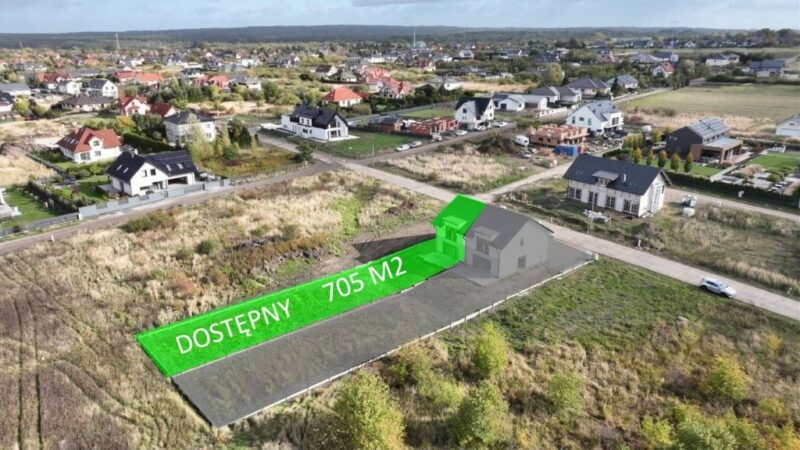 Wołczkowo bliźniak z działką 705m2