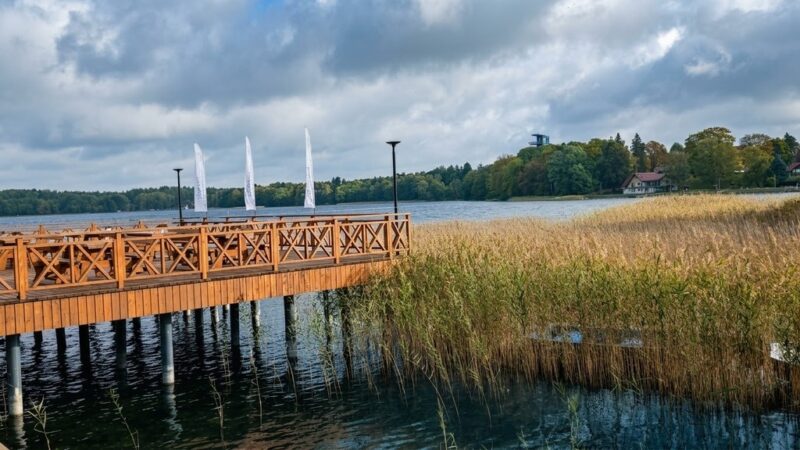 Ińsko – mieszkanie 37,24 m², 200 m od jeziora, ogród 120 m².