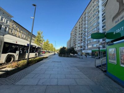 Jasne mieszkanie z balkonem w centrum al. Wojska Polskiego