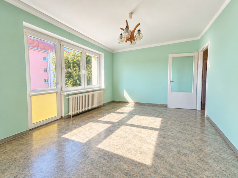 3 pokoje + balkon | 45,58 m2 | Stargard | Przy Starówce