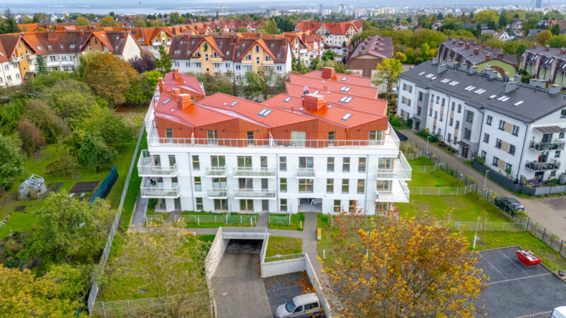 Nowoczesne mieszkanie z balkonem - Warszewo
