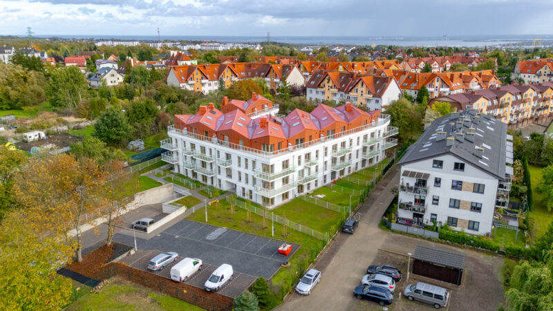 Nowoczesne mieszkanie z balkonem - Warszewo