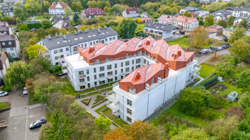 Nowoczesne mieszkanie z balkonem - Warszewo