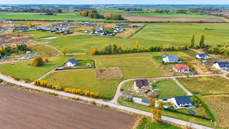 Działka budowlana 1147 m² w Bobolinie