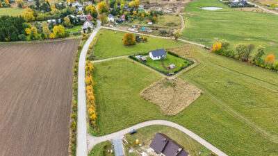 Działka budowlana 1147 m² w Bobolinie