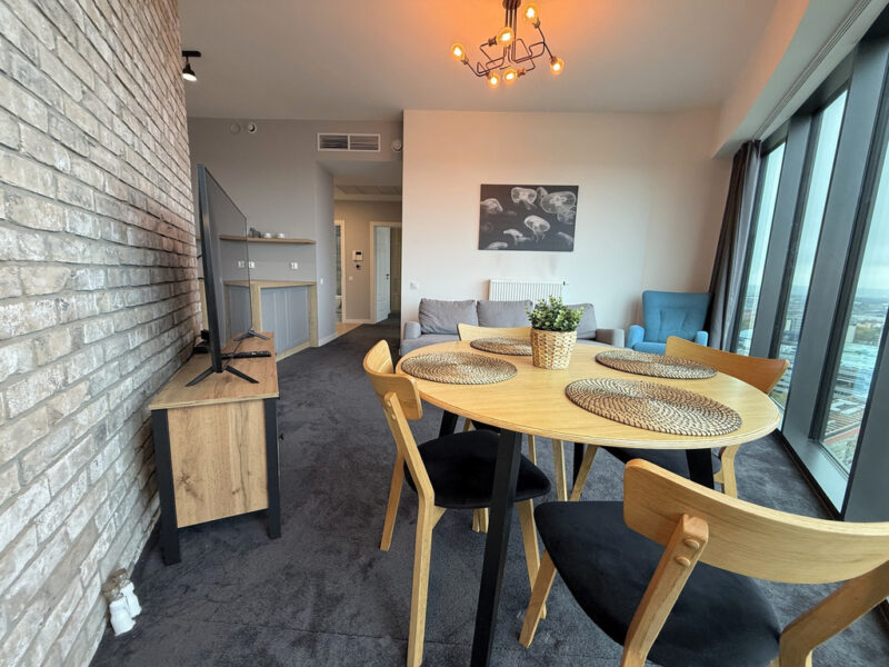 Apartament 3 pokojowy Hanza Tower al. Wyzwolenia Szczecin