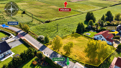 DZIAŁKA 1737 M2 CZARNA ŁĄKA-GM. GOLENIÓW