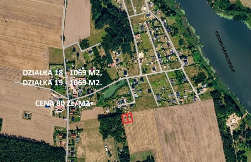 Twoja prywatna przestrzeń tuż obok jeziora i lasku brzozowego