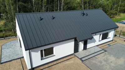 Dobra | Nowoczesny dom parterowy | Prywatne osiedle