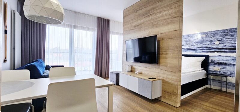 Apartament nad morzem-widok na morze taras, garaż!