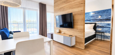 Apartament nad morzem-widok na morze taras, garaż!